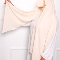 HIJAB CAGOULE INTÉGRÉ À ENFILER Hijab cagoule à enfiler pour femme pas cher mon hijab pas cher beige